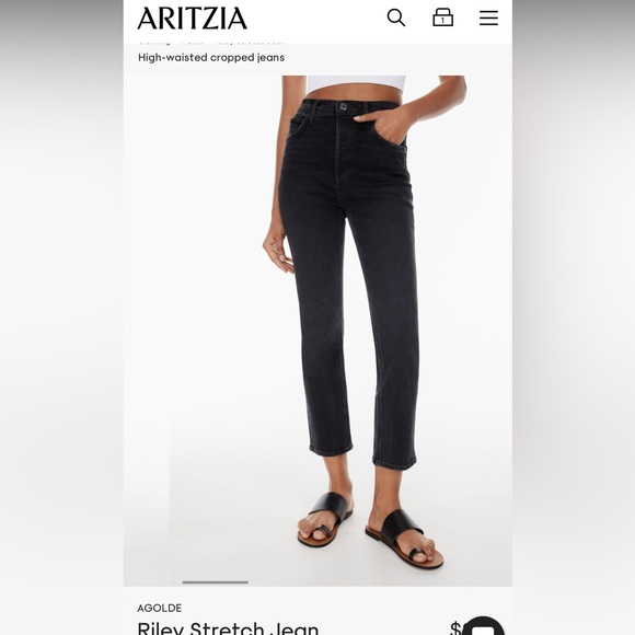 Agolde Riley stretch Jean - Picture 2 of 4